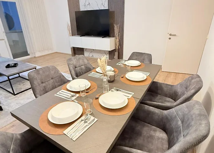 Apartman 3-zimmerwohnung & 3 Min Zur Strassenbahn